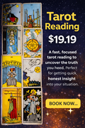 $19.19 Tarot Clarity Reading — Truth, Feelings & Guidance